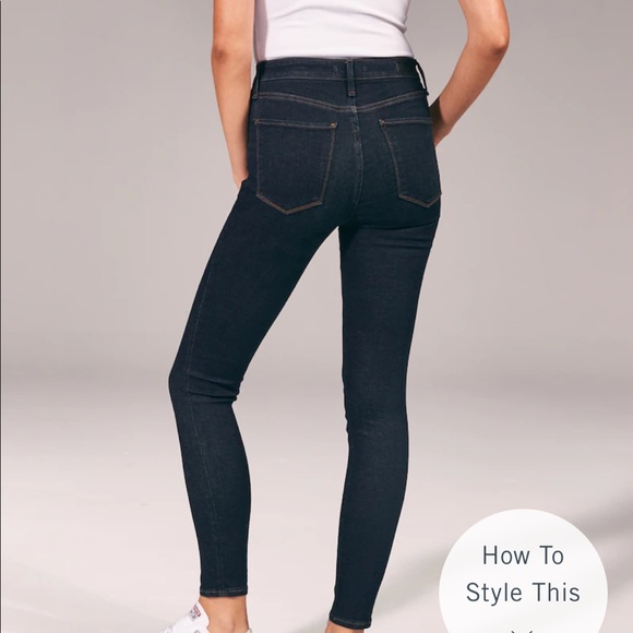 Abercrombie & Fitch Denim - Abercrombie ultra high rise super skinny ankle jeans NEW